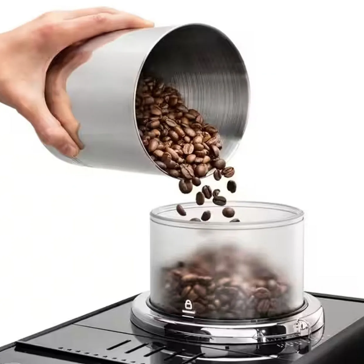 Rivelia Automatic Compact Bean To Cup Black