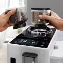 Rivelia Automatic Compact Bean To Cup White