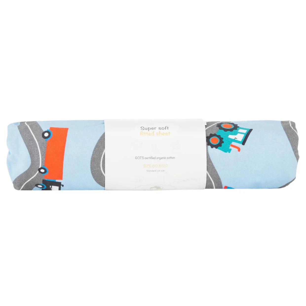Roads Organic Cotton BeddyBoo Fitted Sheet