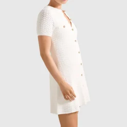 Rosa Stitch Knitted Mini Dress