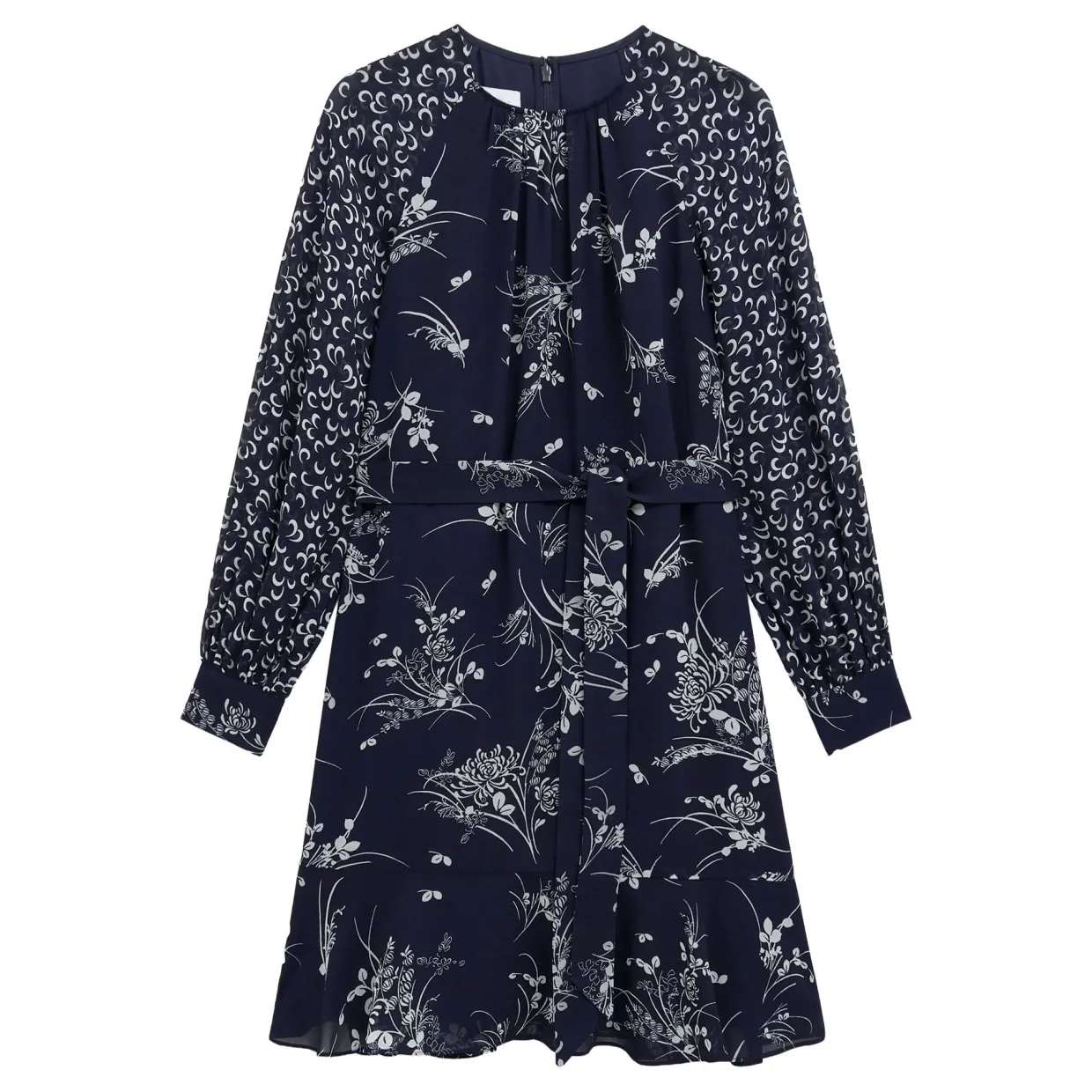 Rosie Floral Flared Mini Dress