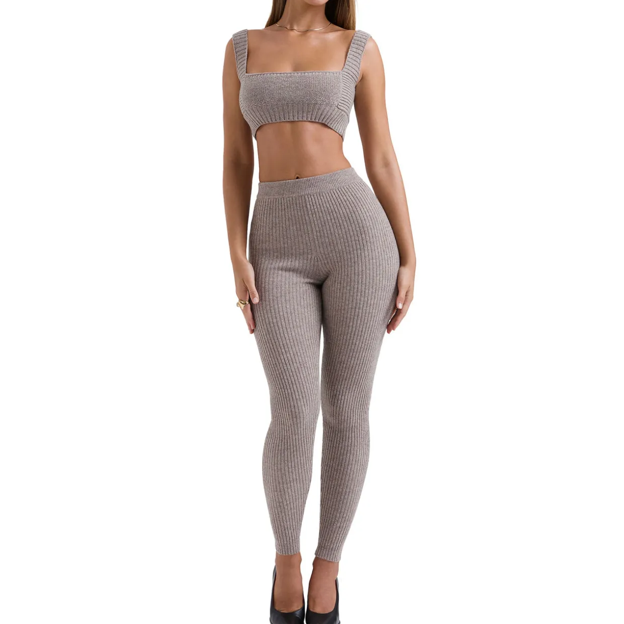 Rosmina Rib Knit Leggings