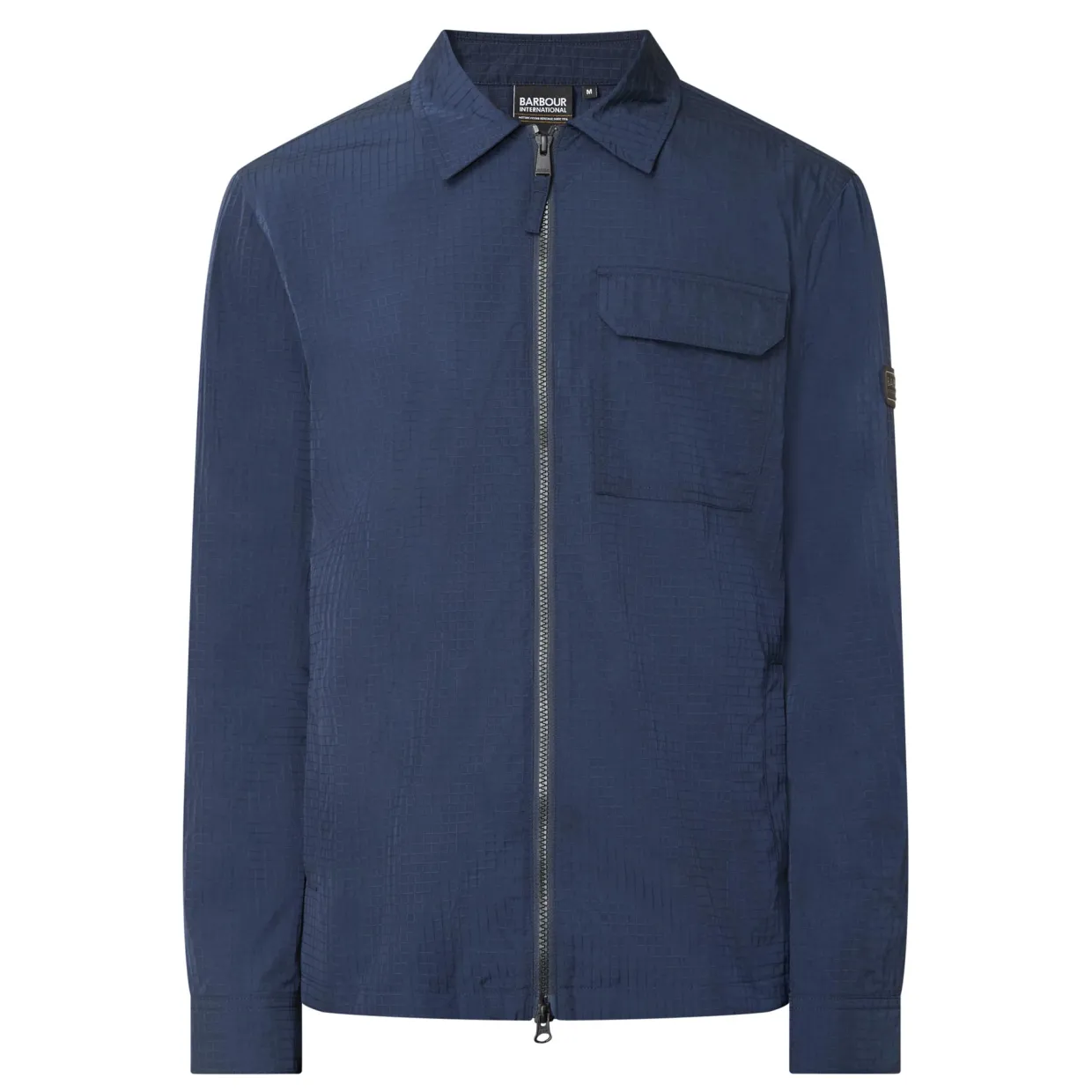 Rosso Zipped Overshirt