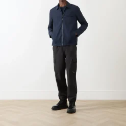 Rosso Zipped Overshirt