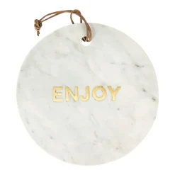 Round Marble Cheese Board