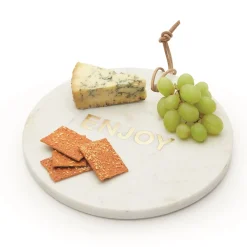 Round Marble Cheese Board