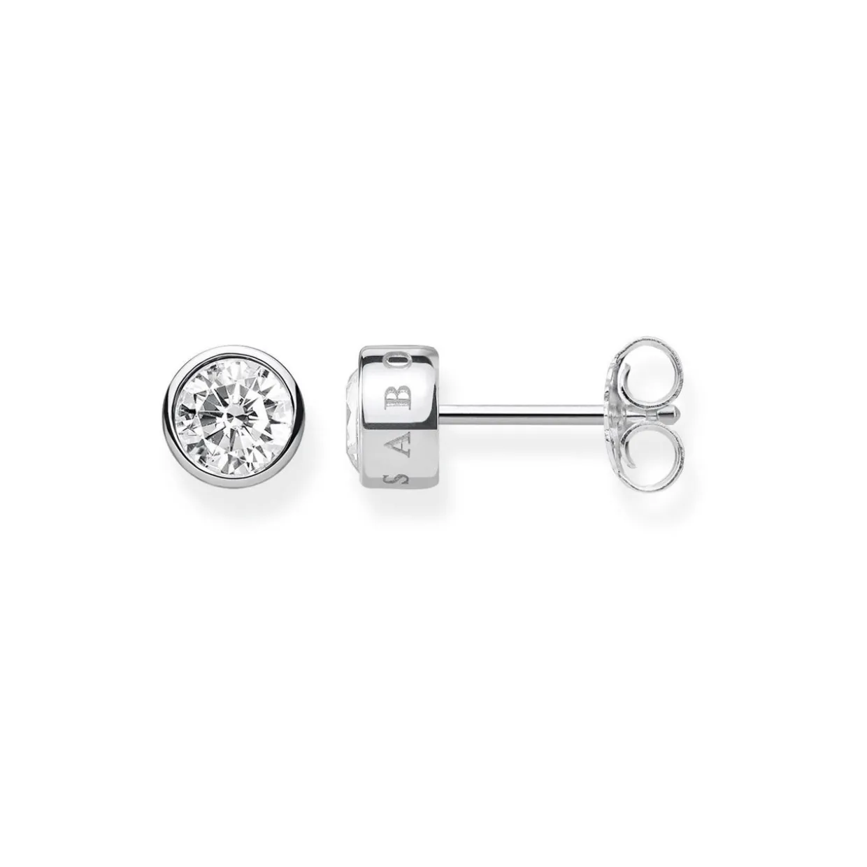 Round Stud Earrings
