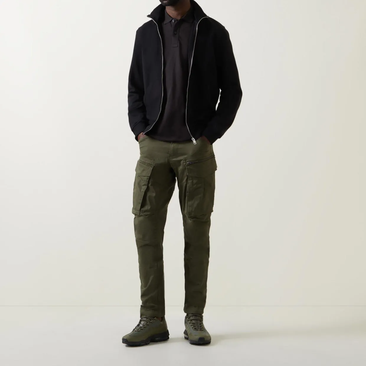 Rovic Tapered Cargo Trousers