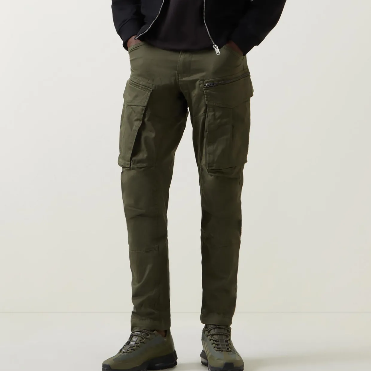 Rovic Tapered Cargo Trousers