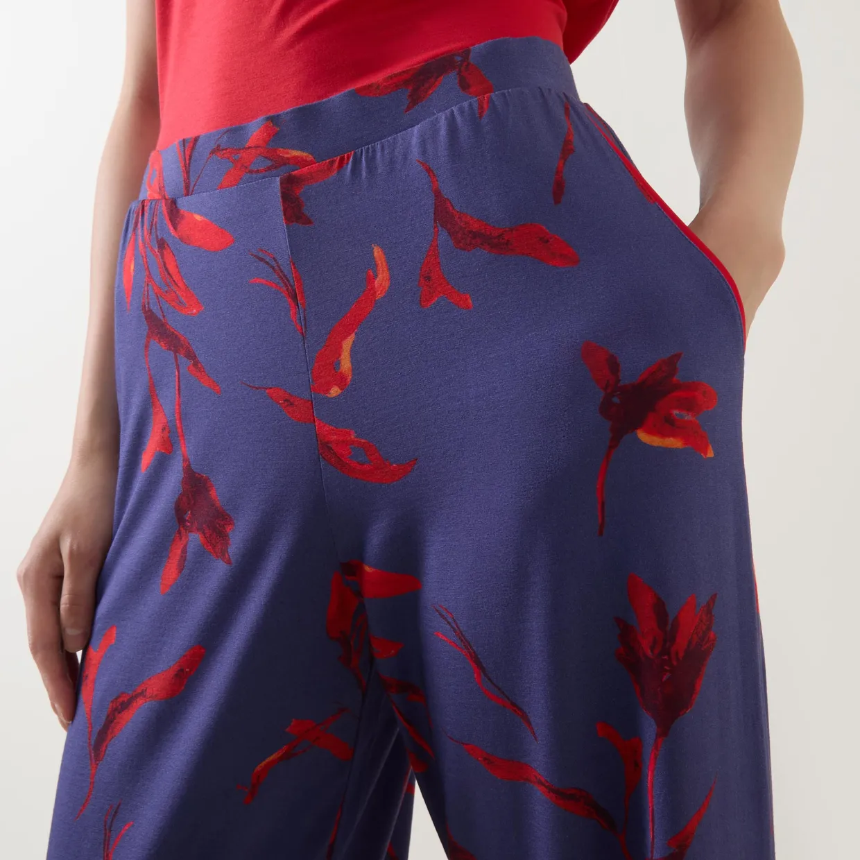 Royal Garden Straight Pyjama Pants