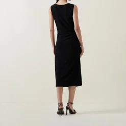 Ruched Embellished Dress