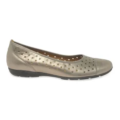Ruffle Punched Detail Flats