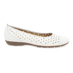 Ruffle Punched Detail Flats
