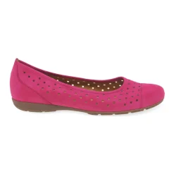 Ruffle Punched Detail Flats