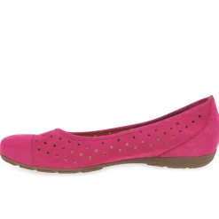 Ruffle Punched Detail Flats