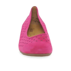 Ruffle Punched Detail Flats