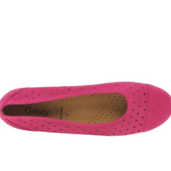 Ruffle Punched Detail Flats