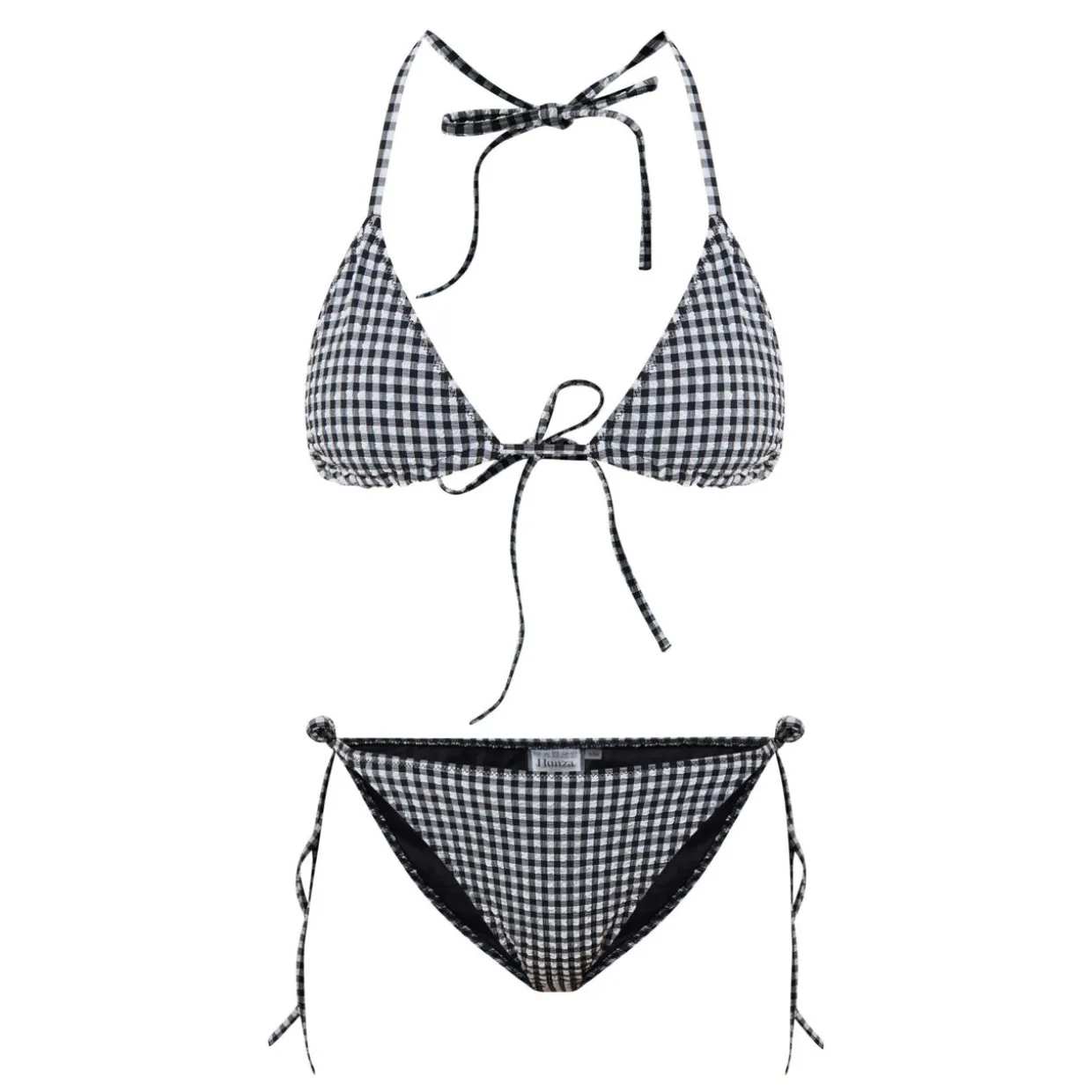 Sabrina Gingham Seersucker Two-Piece Bikini Set