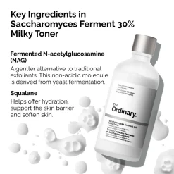 Saccharomyces Ferment 30% Milky Toner