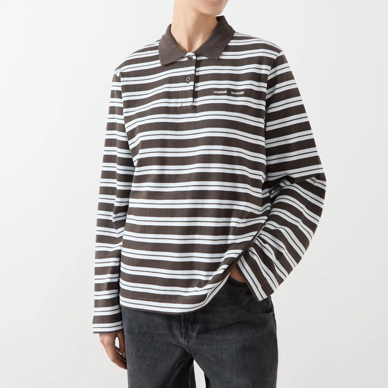 Sadover Striped Polo Shirt
