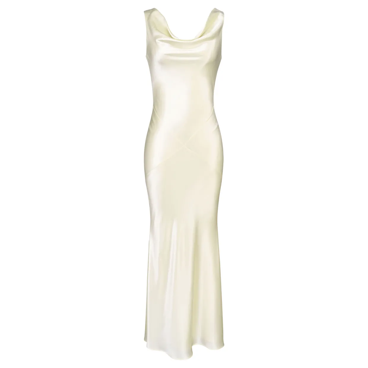 Safaira Draped Open Back Gown