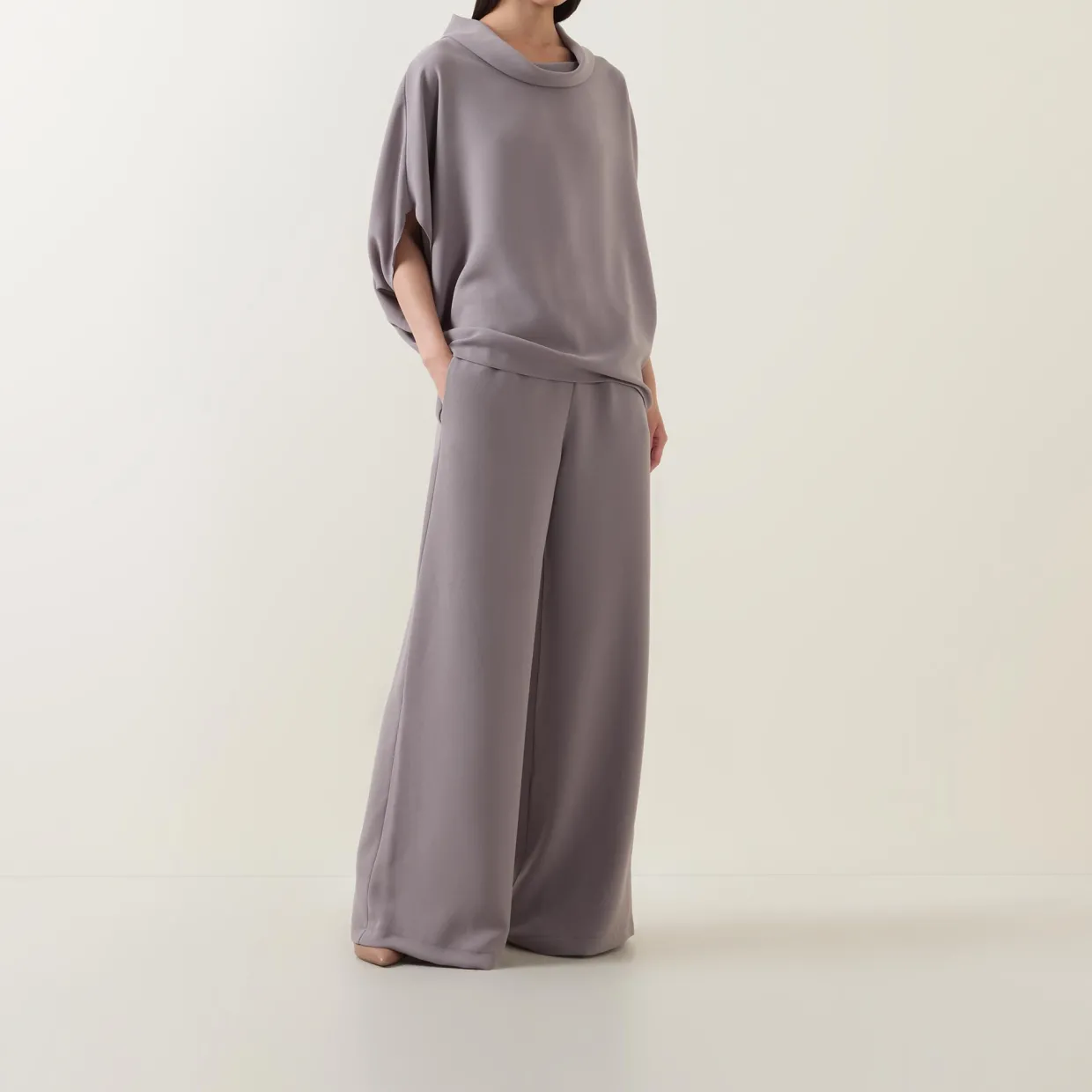 Sage Cowl Blouse