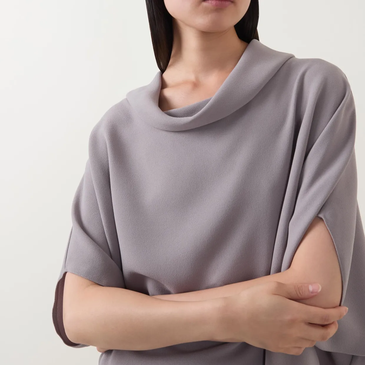 Sage Cowl Blouse