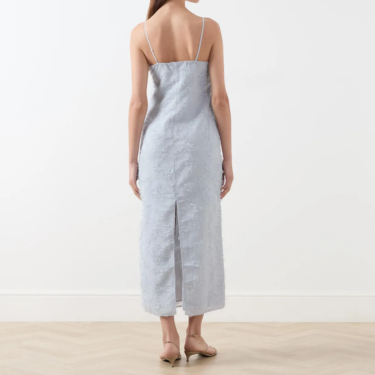 Salazio Textured Fitted Dress