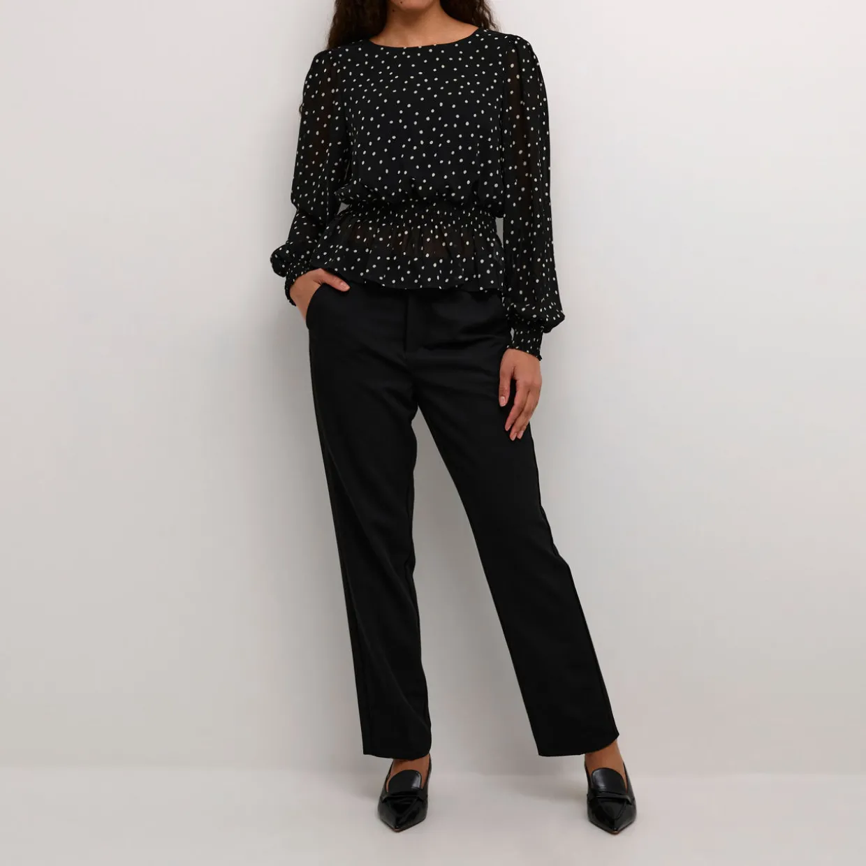 Sally Polka Dot Blouse