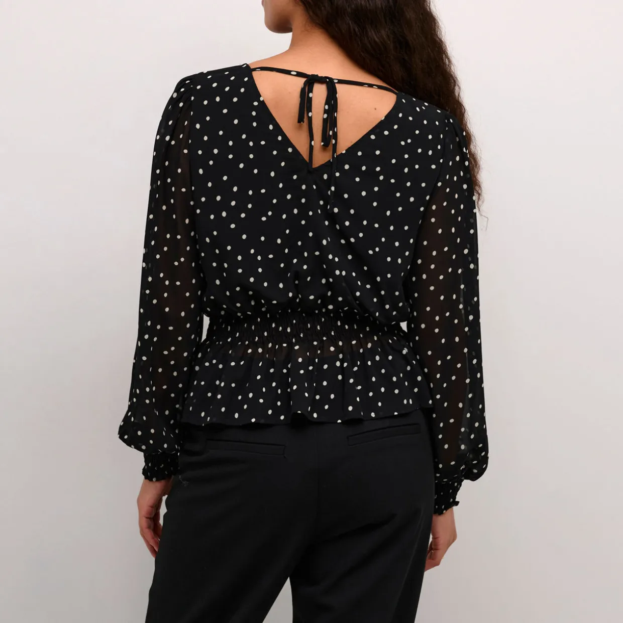Sally Polka Dot Blouse