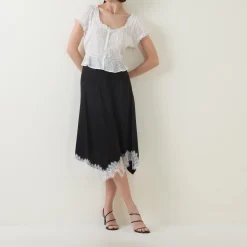 Sandi Pintuck Embroidered Blouse