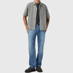Sandy Check Print Shirt
