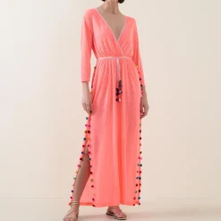 Santorini Pom Pom Sundress