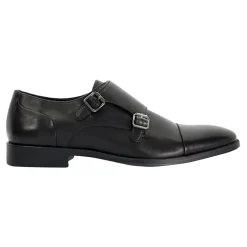 Satchin Double Buckle Monk Shoes