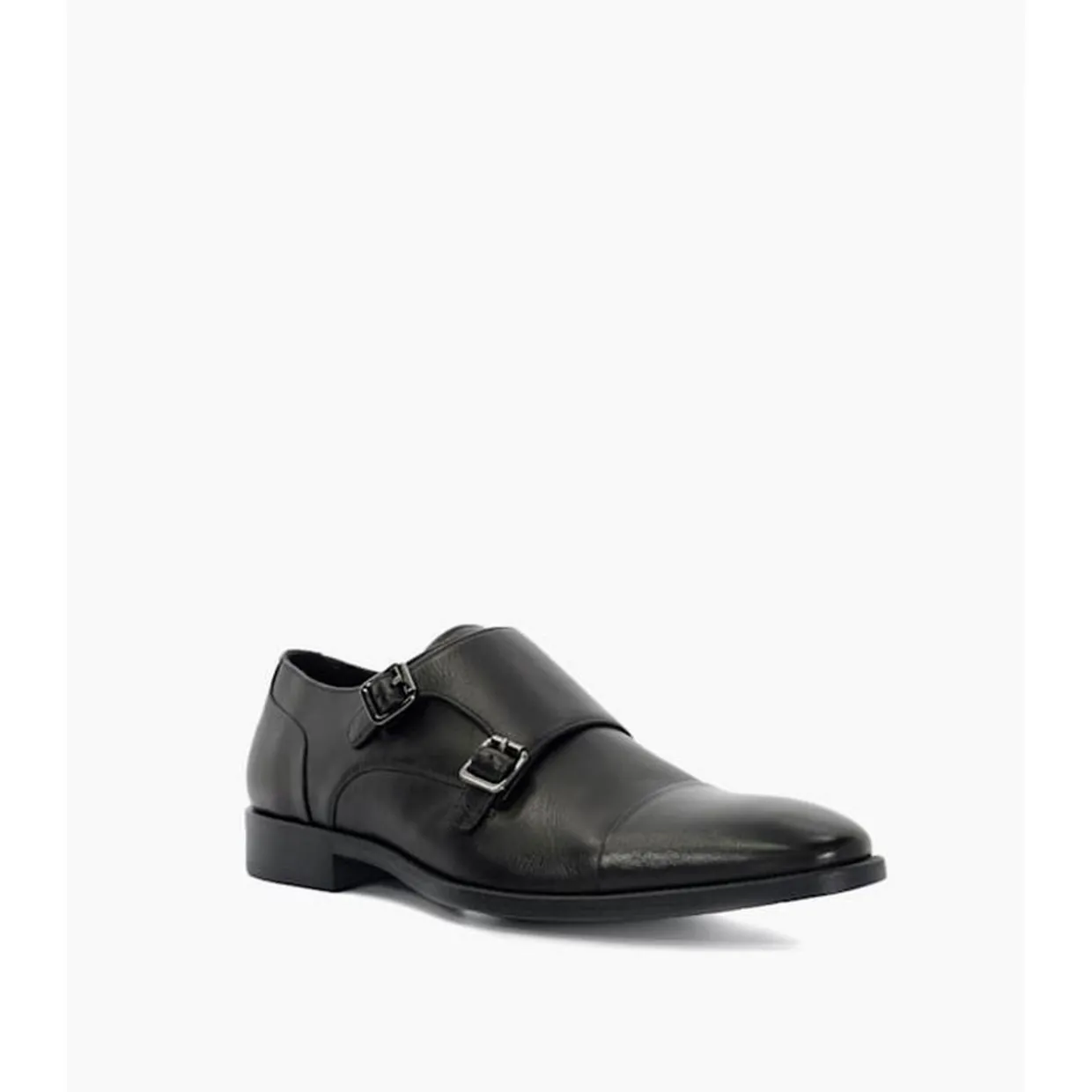 Satchin Double Buckle Monk Shoes