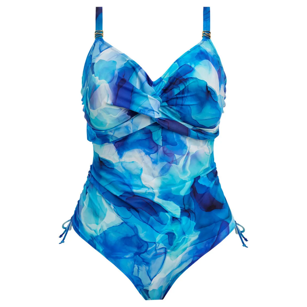 Saunton Sands Underwired Twist Front Swimsuit