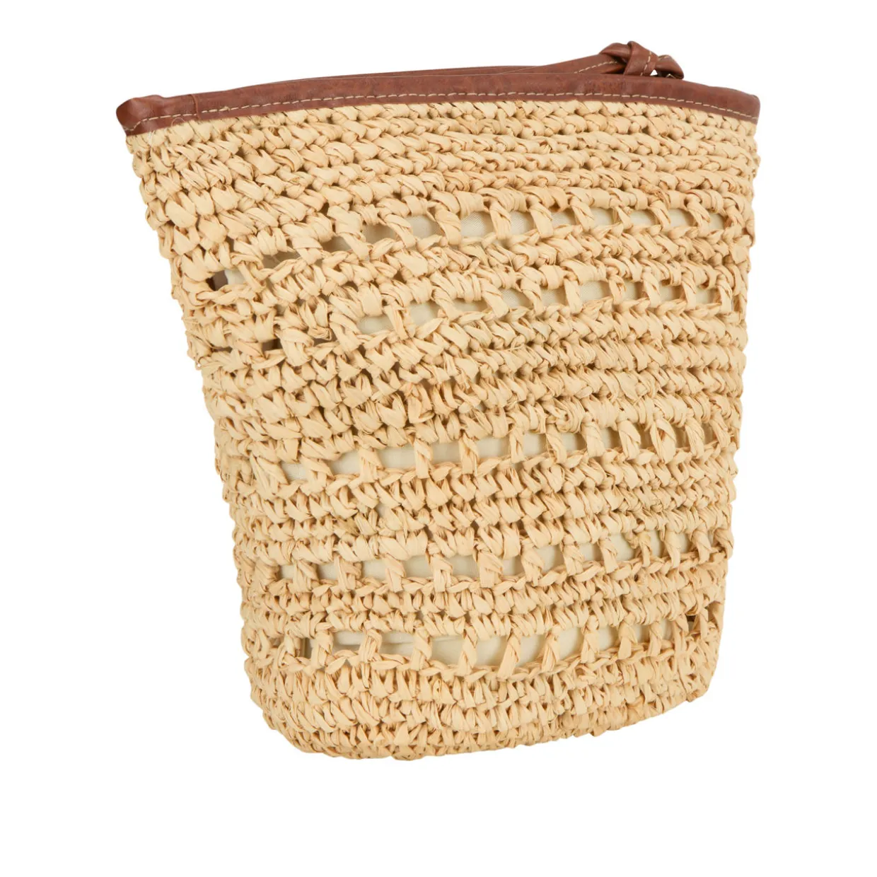 Savona Raffia Pouch Bag