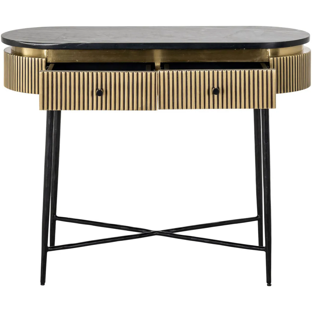 Sayer Console Table Gold