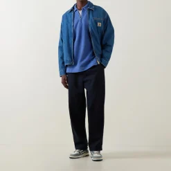 Script Logo Half-Zip Sweatshirt