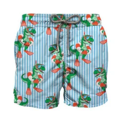 Scuba Striped Swim Shorts