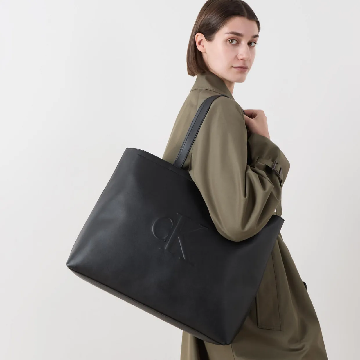 Sculpted Slim Tote Bag