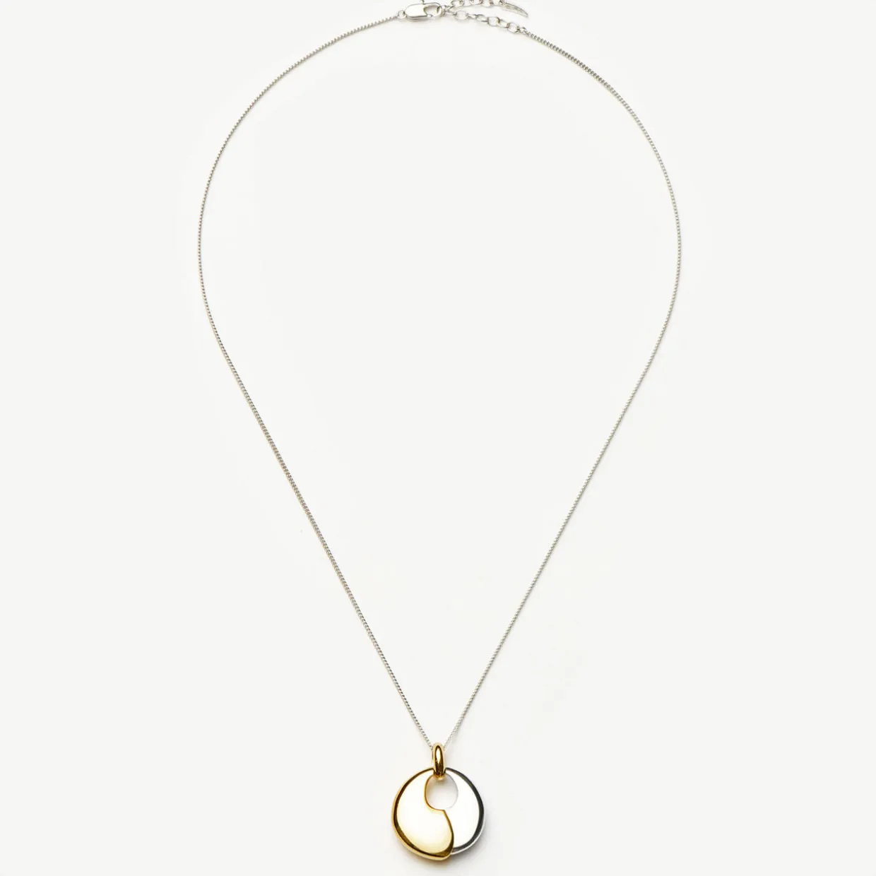 Sculptural Pebble Pendant Necklace