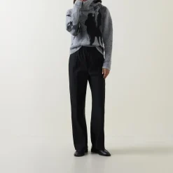 Seam Straight Leg Trousers