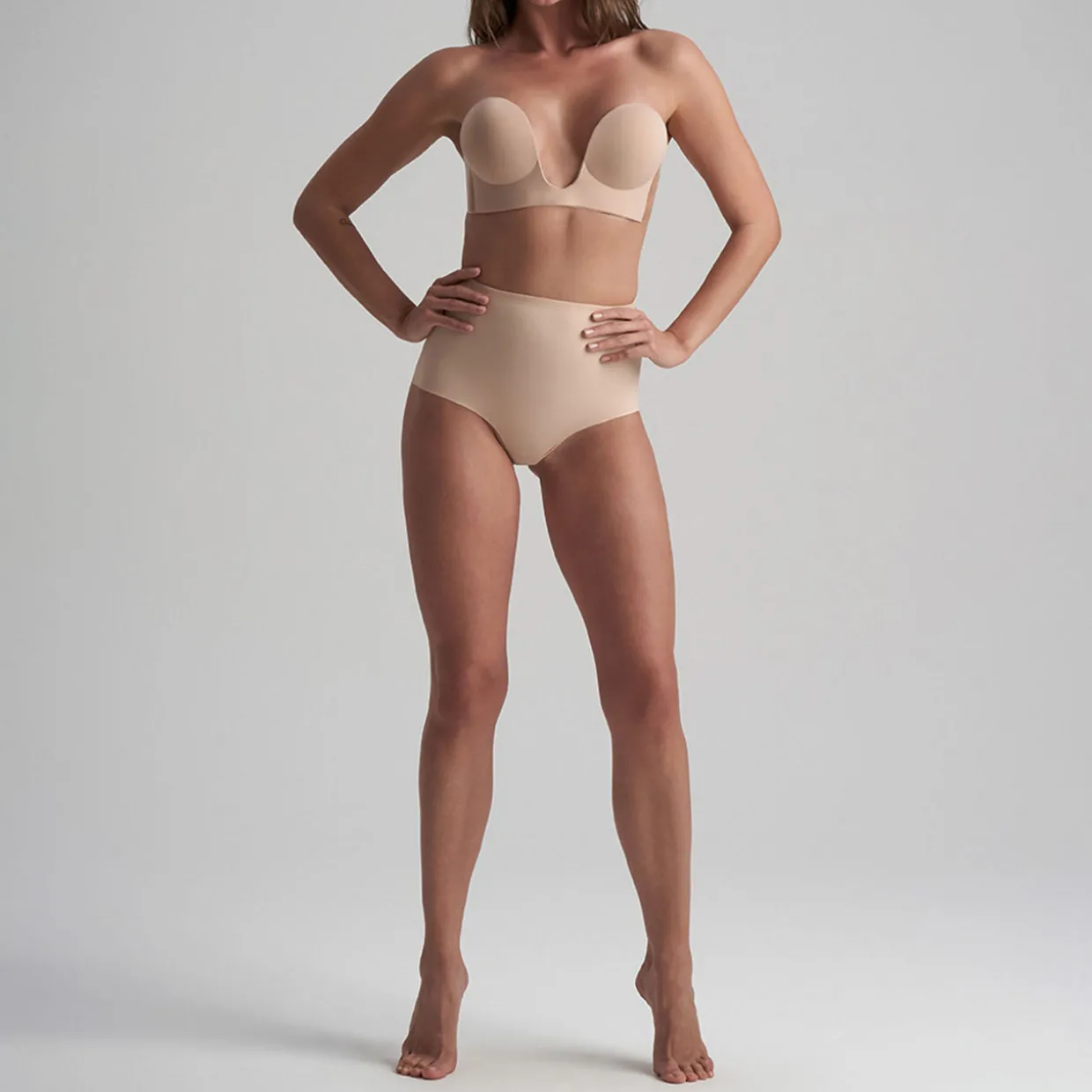 Seamless U-Style Strapless Bra