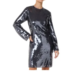 Sequin Mini Shift Dress