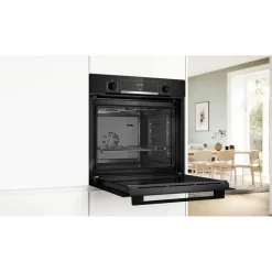 Series 4 Built-in Oven with Added Steam Function 60x60cm Black