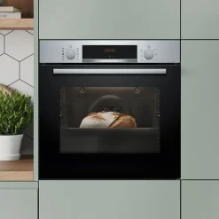 Series 4 Built-in Oven with Added Steam Function 60x60cm Stainless steel