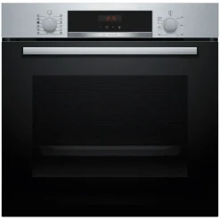 Series 4 Built-in Oven with Added Steam Function 60x60cm Stainless steel
