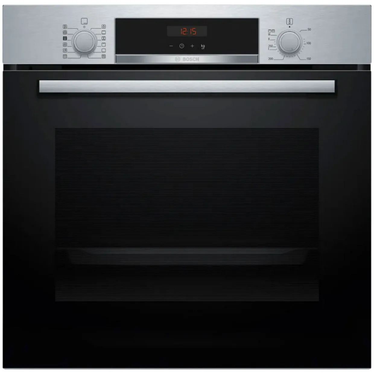Series 4 Built-in Oven with Added Steam Function 60x60cm Stainless steel