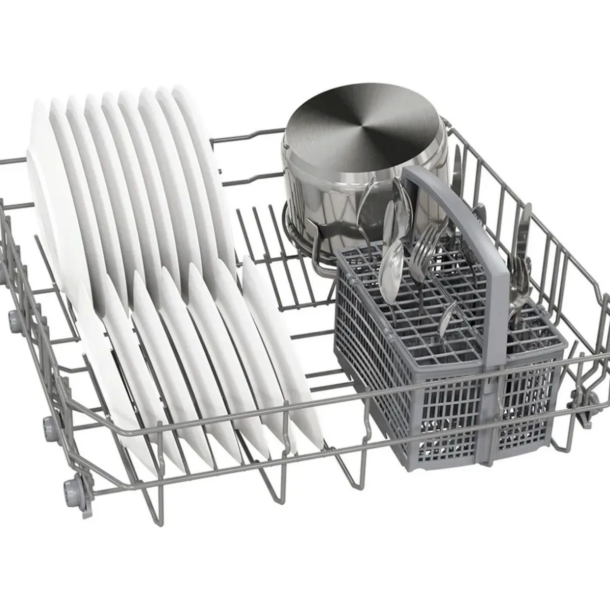 Series 2 Freestanding Dishwasher 60cm Brushed Steel